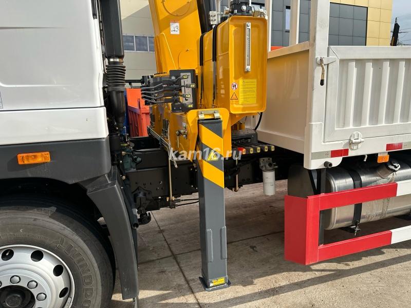 Автомобиль бортовой FAW JK6 КМУ XCMG SQS 157-4